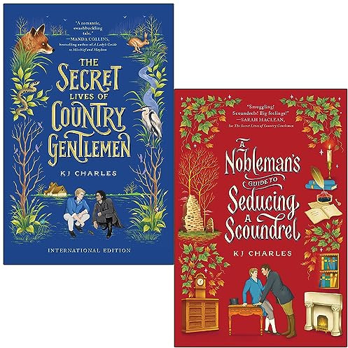 KJ Charles The Doomsday 2 Books Collection Set (The Secret Lives of Country Gentlemen & A Nobleman's Guide to Seducing a Scoundrel)