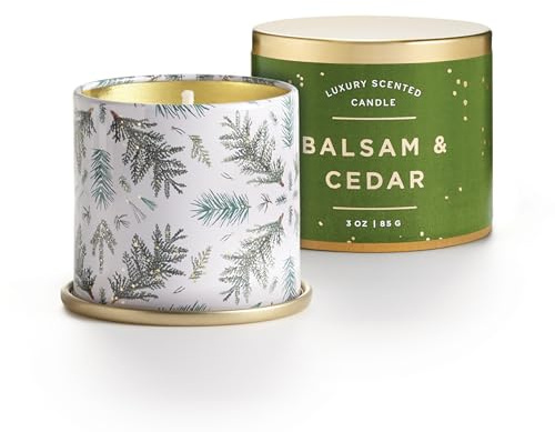 ILLUME Noble Holiday Balsam & Cedar Soja-Kerze, kleine Dose