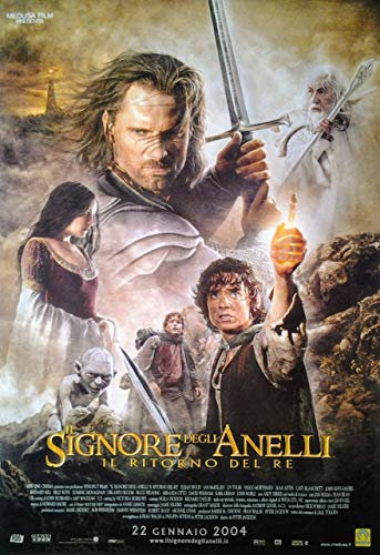 Der Herr der Ringe 3: Die Rückkehr des Königs (2003) | Import Filmplakat, Poster [68 x 98 cm]