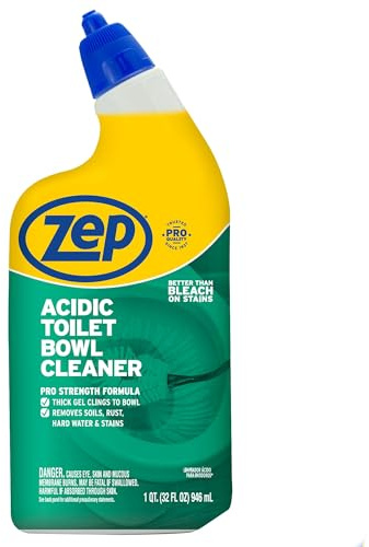 Zep Acidic Toilet Bowl Cleaner, 32 Oz