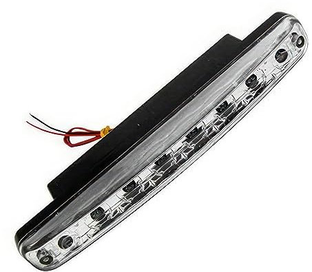 Riloer Set di 2 luci di marcia diurna super luminose 8 LED bianche