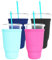 TahoeBay Iced Coffee Sleeves (4-Pack) Fits Large Drive-Thru Cups - Insulated Holders for Cold Drinks, Boba Tea, Shakes, Juice (Multicolor)