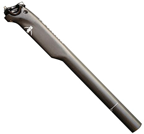 YouLpoet Carbon-Faser-Sattelstütze Mountainbicycle Road Fahrradsitzschlauch nach hinten schwebt 20 Grad,27.2mm,400mm