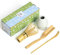TEANAGOO Matcha Set| MatchaBesen| matcha zubehör,Matcha Schneebesen (Chasen), Bambusschaufel (Chashaku), Teelöffel,mattweißer Schneebesenhalter,TG-I3, Das perfekte Set für die Zubereitung einer