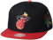 Mitchell & Ness Miami Heat Patch Overload Hardwood Classic Snapback Cap