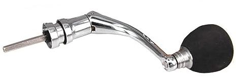 Universal Angelrollen Griff - 2000-6000 Serie Angelrolle Rocker Knöpfe Metall, Ersatzteile für Angelgeräte, Plug-and-Play-Rollengriff