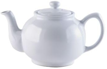 Price & Kensington 6 Cup Teapot and Filter Set White 1100ml