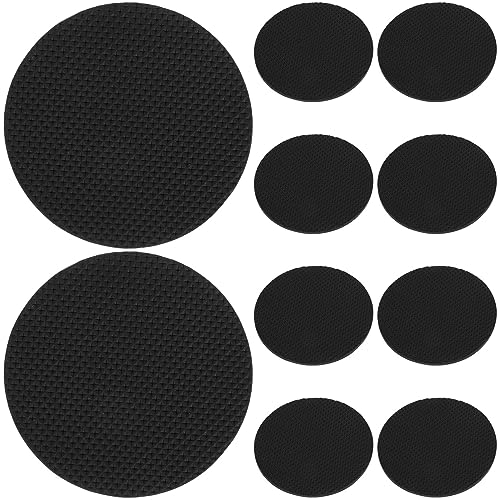 Toddmomy 10 stücke Billard Pool Tisch Bein Shims 8,6 cm Dicke Billard Pool Tisch Fuß Pads Gummi Pool Tisch Nivellierer für Billardtisch Möbel Schwarz