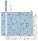 LÄSSIG Nasstasche wiederverwendbar für Kind Baby 2 Stück/Wet Bag Happy Rascals Smile