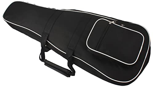 Toyvian Gepolsterte Mandolinentasche Aus Oxford Stoff Verstellbarer Schultergurt Großer Tragetaschen Rucksack Für Musikinstrumente Stoßfest Verschleißfest Schwarzer Mandolinenkoffer