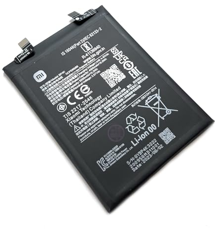 SVV Batería original BP4K para Xiaomi Redmi Note 12 Pro/Poco X5 Pro (5000 mAh, 3,87 V)