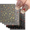 Nail Stickers,12 Sheets Sun Moon Heart Star Nail Art Stickers Self-Adhesive,Gold Silver Rose Gold Nail Decals Nail Accessories Supplies for Women Girls Nail Art Design Decorations