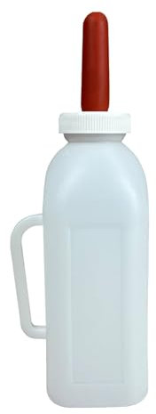 Calf Feeding Bottle - Milk Feeder Lamb Bottle,Goat Bottle with Soft Nipple, Feeding Milk Bottle, Lamb Feeder Bottle, Calf Nursing Bottles