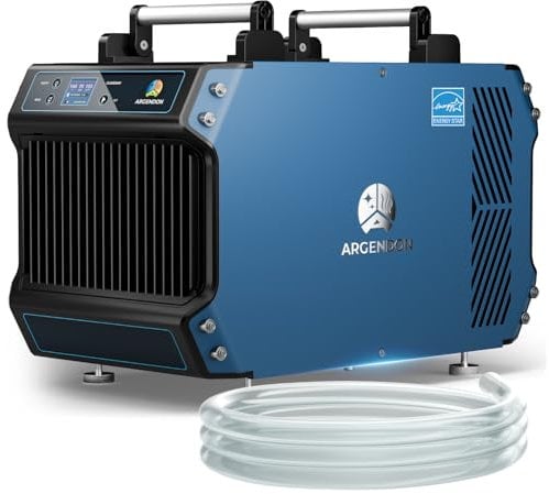 ARGENDON Commercial Dehumidifier for Crawlspace, 145 Pints Dehumidifiers with Drain Hose, Industrial Dehumifier for Basement, Industrial, Job Sites, cETL, 5-Year Limited Warranty