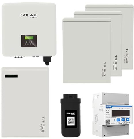 SolaX X3 G4 15kW 0% MwSt §12 III UstG Hybrid Wechselrichter mit 23,2kWh T58 Solarspeicher-Set