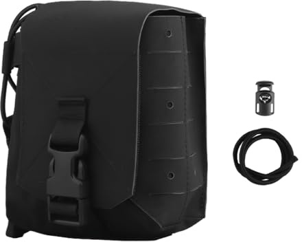 Sport Molle Admin Pouches, Molle Radio Pouch Magazine Pouch Utility Tools Storage Organizer with Hook & Loop Fastener for Hiking Hunting Shooting