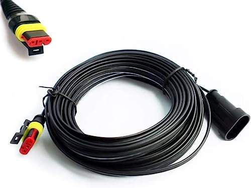 Shentec 10M, Niederspannungskabel Transformator Kabel kompatibel mit Gardena Robotic R38Li, R40Li, R80Li, SILENO City, Sileno+ R100Li Mähroboter, Rasenmäher,Husqvarna Automower 105 305 310