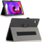 ELYCO Coque Compatible avec DOOGEE T30S/T30SE/T30 Ultra/T30 Pro/T40, Folio Housse avec Multi-Angle Fonction Support, Ultra Fin Étui avec Dragonne, Protection Complète, Noir