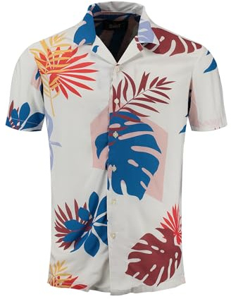 KEY LARGO Herren Klsplash 1/2 Patterned Hemd