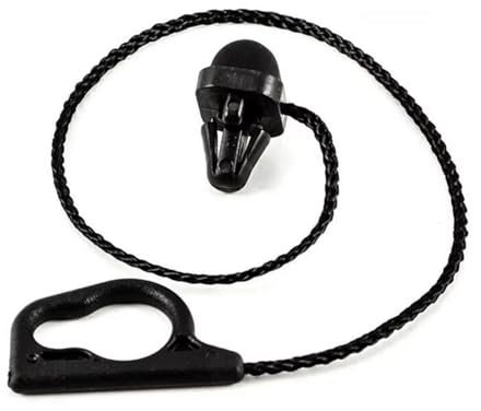 WOLWES Kompatibel Mit Opel Für Corsa E 2015–2023, 13367836, Auto-hinteres Hutablagekabel, Kofferraum-Heckklappen-Lanyard, Kofferraum-Tablett-Seil, Auto-Zubehör Halteband Hutablage