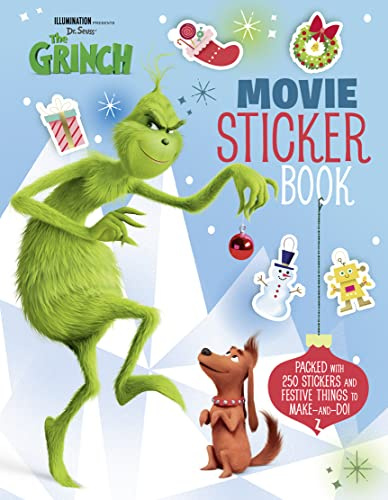 The Grinch: Movie Sticker Book: Packed with 250 Stickers and Festive Things to Make-and-Do!
