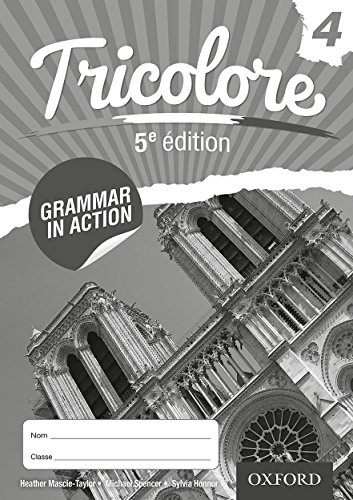 Tricolore 5e edition Grammar in Action 4 (8 Pack)