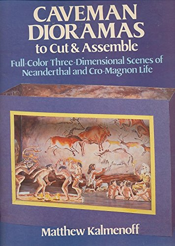 Caveman Dioramas to Cut and Assemble