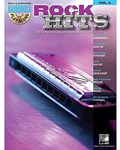 Harmonica Play-Along Volume 2: Rock Hits: Play-Along, CD für Mundharmonika (diat./chr.) (Hal-Leonard Harmonica Play-along, Band 2)