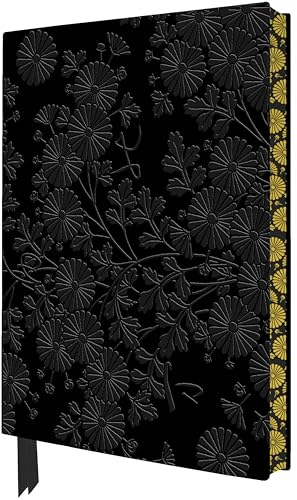 Uematsu Hobi: Box Decorated with Chrysanthemums Artisan Art Notebook (Flame Tree Journals) (Artisan Art Notebooks)