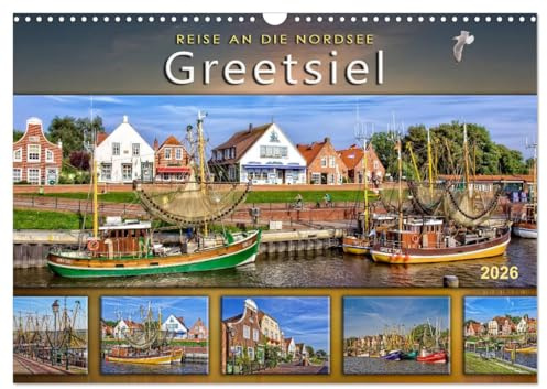 Reise an die Nordsee - Greetsiel (Wandkalender 2026 DIN A3 quer), CALVENDO Monatskalender: Der Fotokünstler Peter Roder nimmt Sie mit auf eine Reise nach Greetsiel an der Nordsee. (CALVENDO Natur)