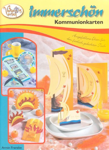 Immerschön Kommunionkarten: Ausgefallene Ideen für den festlich gedeckten Tisch