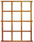 aubaho Fenster Rost Stall Eisenfenster Scheunenfenster Eisen Antik-Stil Gitter 95cm