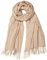 Caspar SC506 weicher warmer Unisex XL Schal einfarbig, Farbe:nude, Größe:Einheitlich