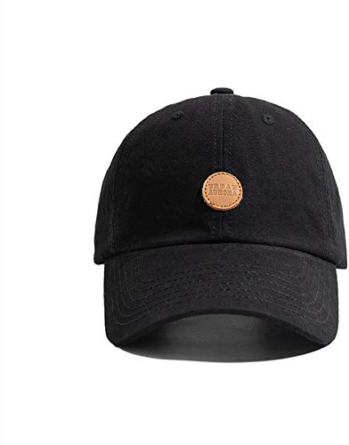 CLAPE Sommer Basecap Herren Cotton Twill Baseball Cap Unstructured Dad Cap Casual Sport Cappy Verstellbar UV Schutz Sun Cap