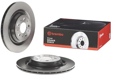 BREMBO 2x Bremsscheibe 09.N361.11 Innenbelüftet | Kompatibel mit: TESLA MODEL 3