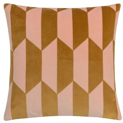 furn. Kalho Cushion Cover,Pink/Ochre,45 x 45cm