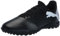 PUMA Men's Future 7 Play Turf Trainer Soccer Cleats Sneaker, Black/White, 8 UK