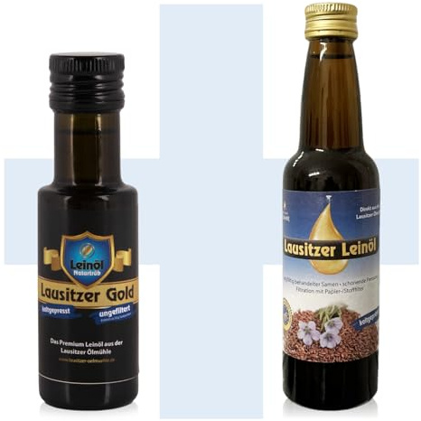 Lausitzer Gold (105ml) + Lausitzer Leinöl (100ml) - Probierset