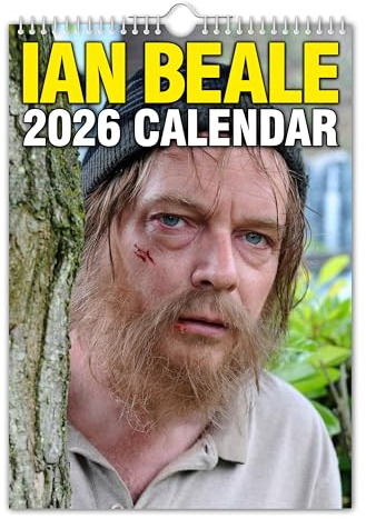 The Calendar King Ian Beale Wandkalender 2025 (farbiger Kalender im A4-Format)