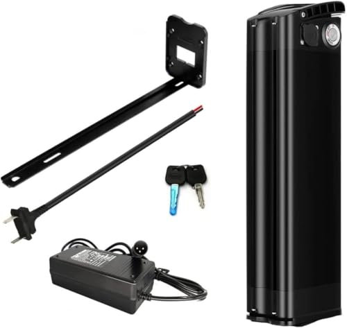 Batterie De Vélo Électrique 48V 36V 8AH 10AH 13AH 15AH 17.5AH 20AH, Batterie Lithium-ION avec Chargeur pour 200W 350W 500W 750W 800W Scooter Électrique Moto Électrique 48V20Ah