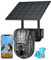 Xega 4G Solar Powered Wildlife Camera with SIM Card, 2K PTZ Trail Camera Outdoor Wireless, No WiFi Game CCTV Cam with Night Vision Live Streaming Motion Detection 0.2s Trigger Time, IP66