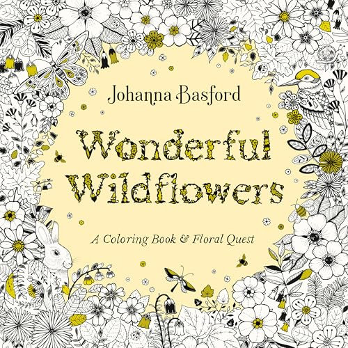 Wonderful Wildflowers: A Coloring Book and Floral Quest