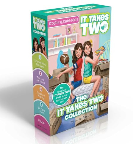 The It Takes Two Collection (Stretchy Headband Inside!) (Boxed Set): A Whole New Ball Game; Two Cool for School; Double or Nothing; Go! Fight! Twin!