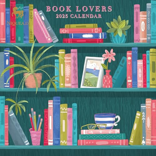 2025 Book Lovers Wall Calendar