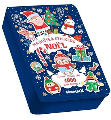 Ma boite à stickers - Noël - Avec plus de 1000 stickers !