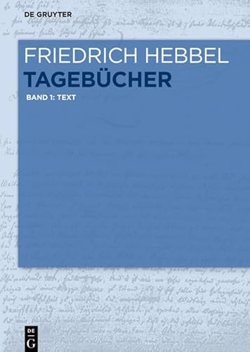 Text: Band 1: Text (Tagebücher, Band 1)