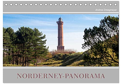 Norderney-Panorama (Tischkalender 2025 DIN A5 quer), CALVENDO Monatskalender