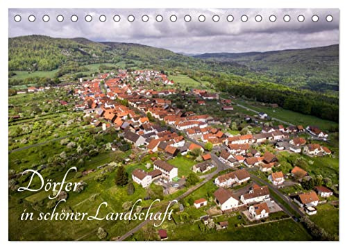 Dörfer in schöner Landschaft (Tischkalender 2026 DIN A5 quer), CALVENDO Monatskalender: Schöne Dörfer, eingebettet in die traumhafte Landschaft der ... unserer Großstädte (CALVENDO Natur)