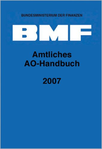 Amtliches AO-Handbuch 2007
