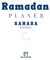 Ramadan Planer Sahaba edition